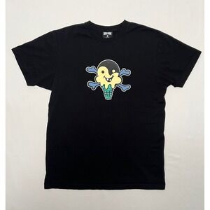 BBC Billionaire Boys Club Ice Cream T-Shirt Men's‎ Size Medium Black
